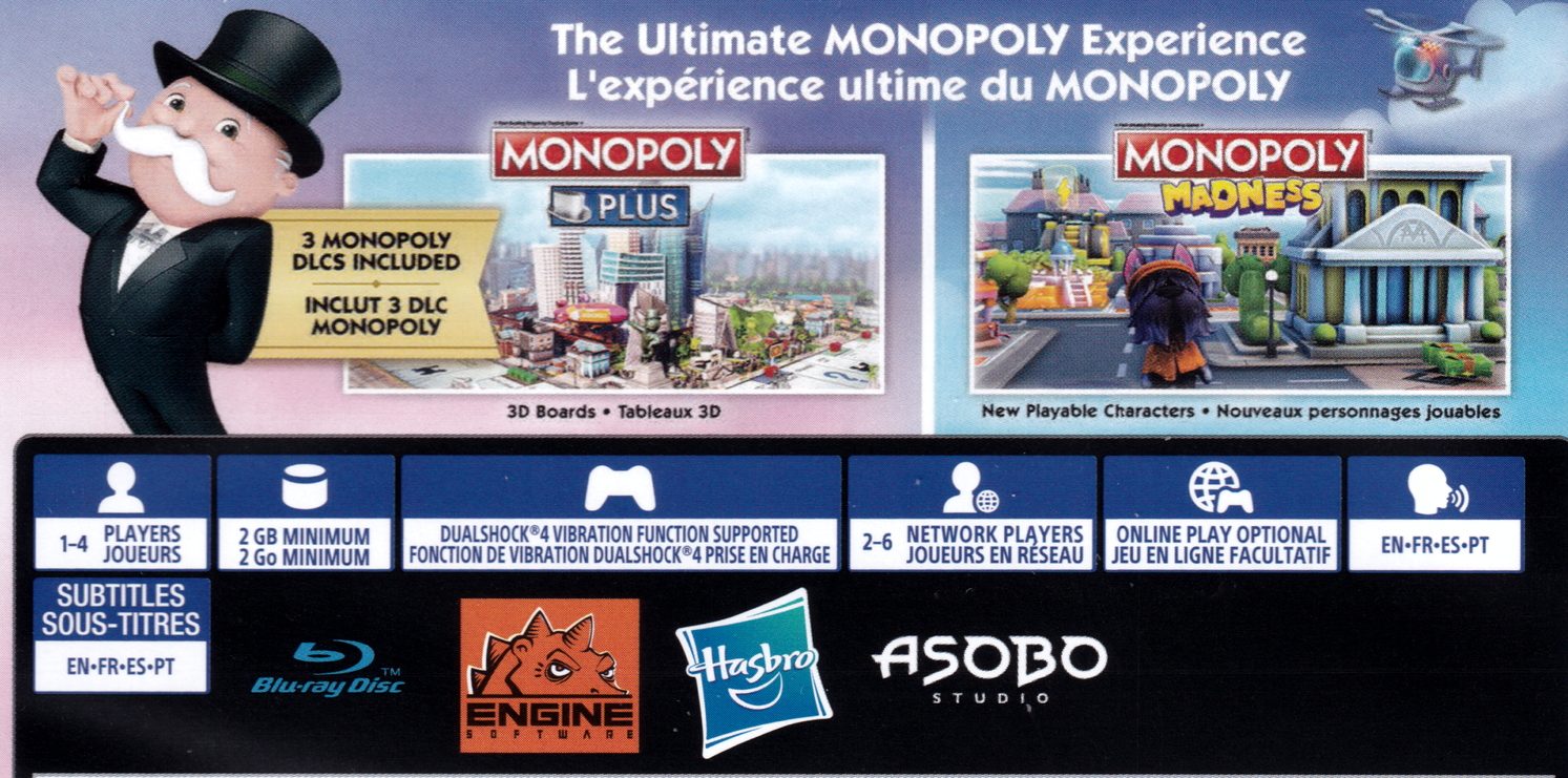 Monopoly Plus + Monopoly Madness PS4