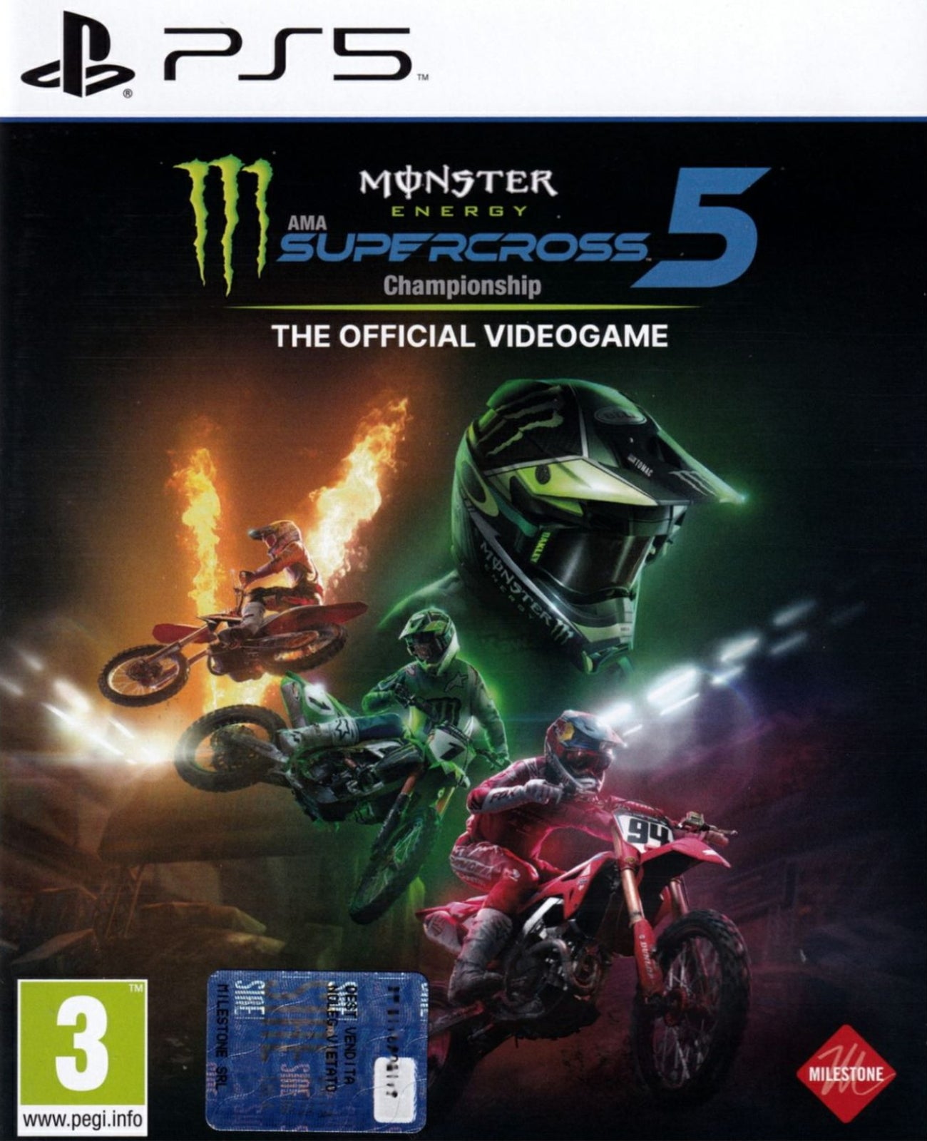 Monster Energy Supercross 5 PS5