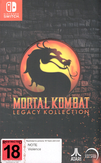 Mortal Kombat Legacy Kollection Switch