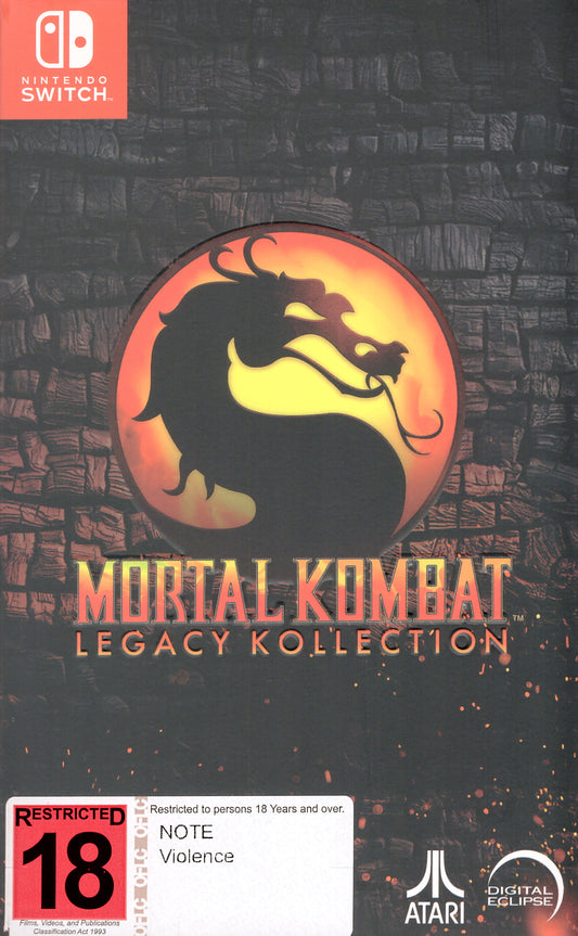 Mortal Kombat Legacy Kollection Switch