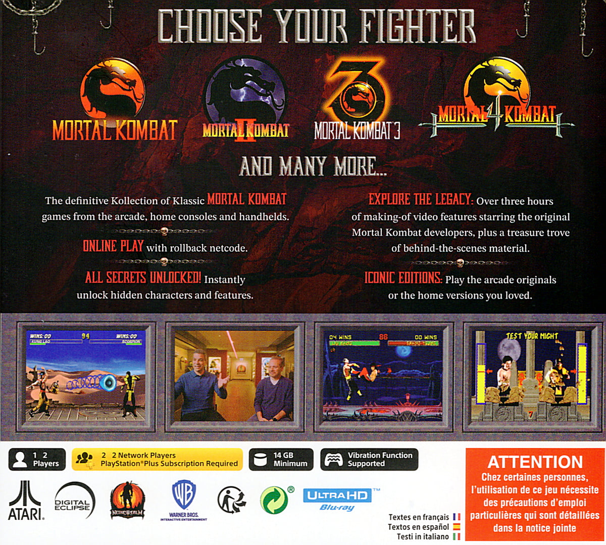 Mortal Kombat Legacy Kollection PS5