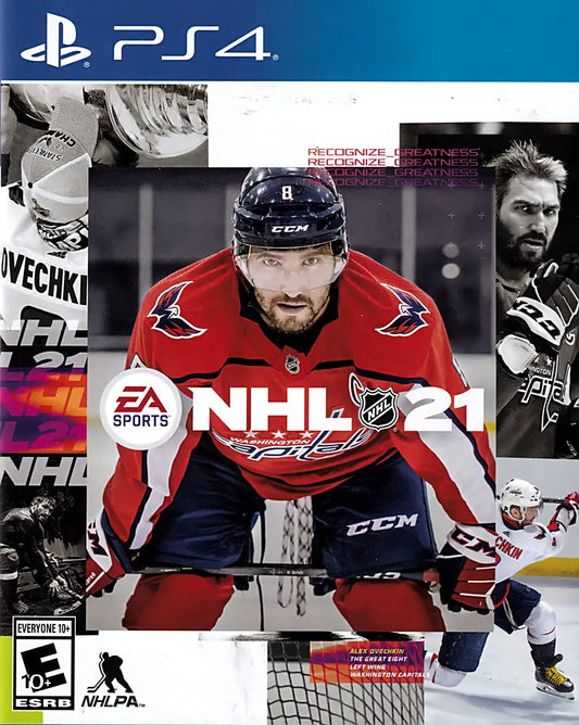NHL 21 PS4 Cover Art