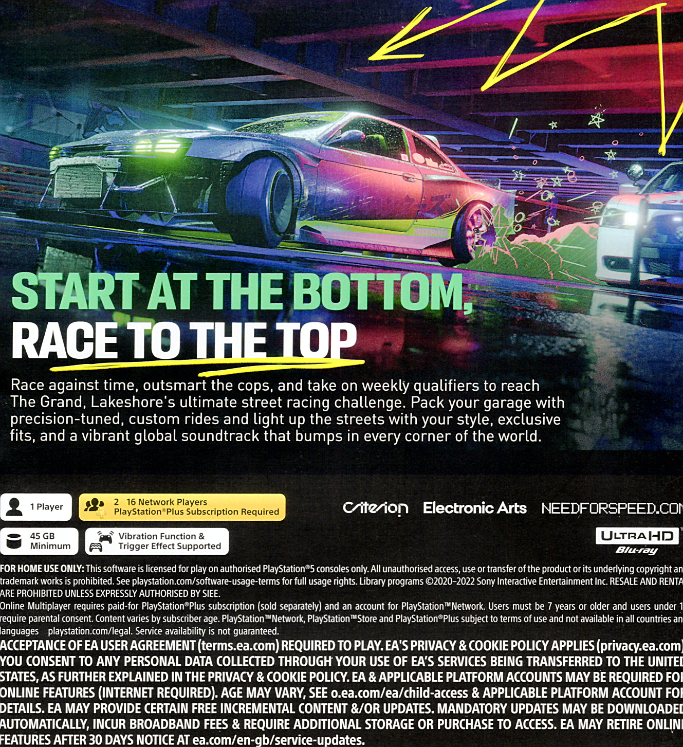 Need for Speed Unbound PS5