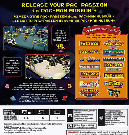 Pac Man Museum + Switch