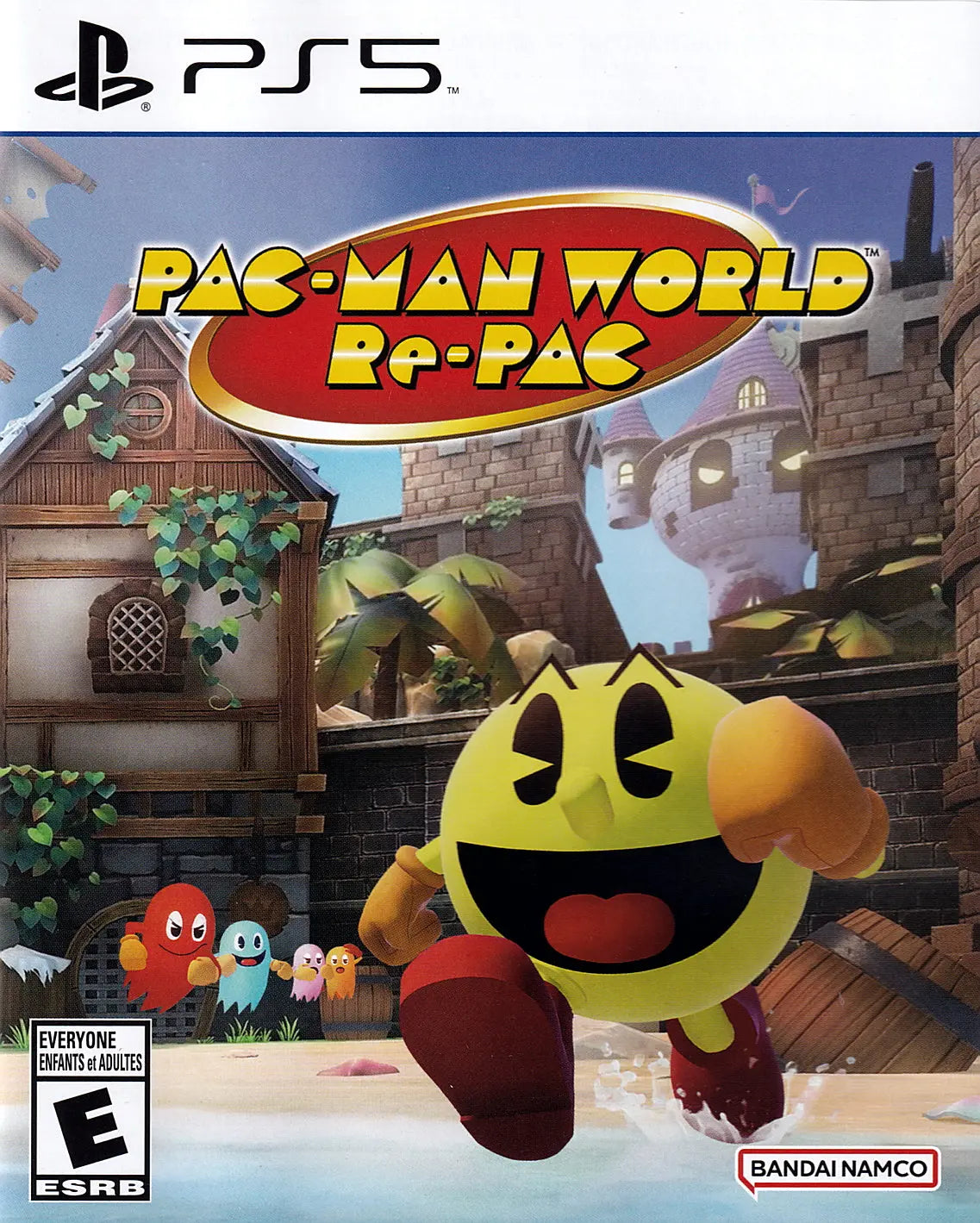 Pac Man World Re-Pac PS5 Cover Art