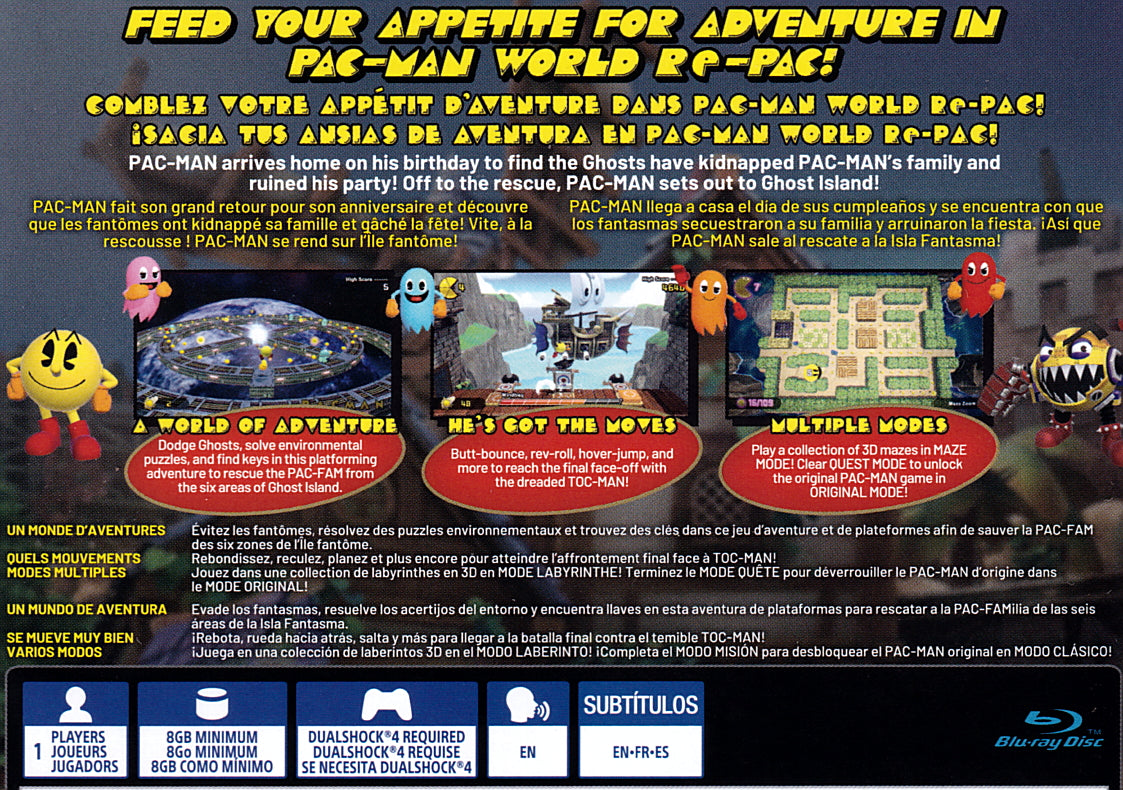 Pac Man World Re-Pac PS4