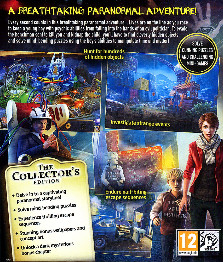 Paranormal Pursuit Gifted One PC Back Cover Art