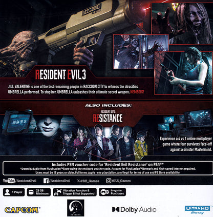 Resident Evil 3 PS5