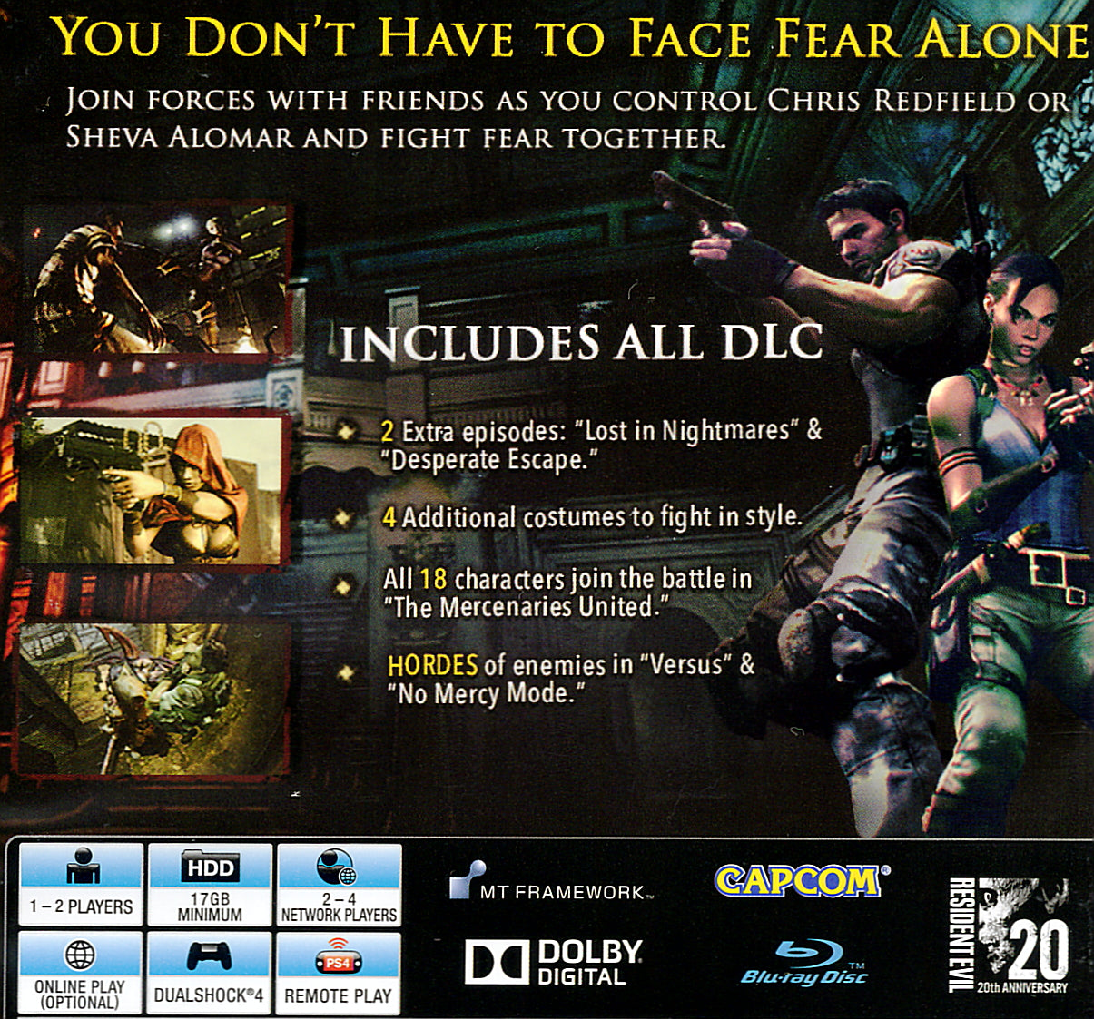 Resident Evil 5 PS4