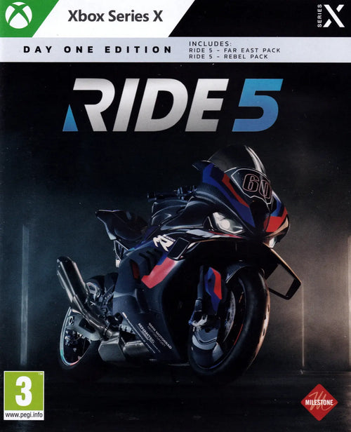 Ride 5 Xbox Series X Cover Art