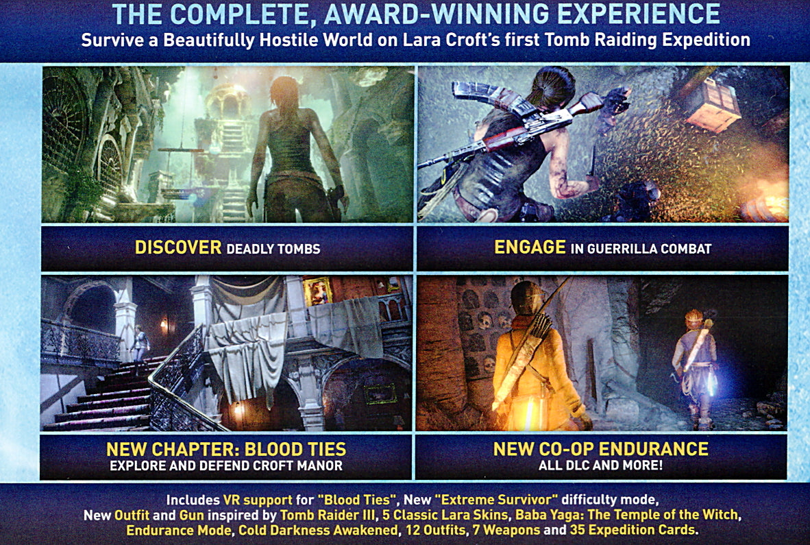 Rise of the Tomb Raider 20 Year Celebration PS4