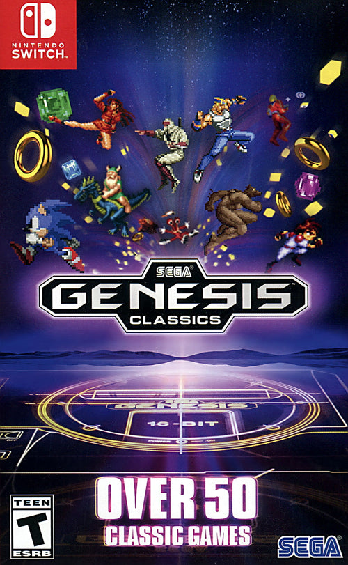 Sega Genesis Classics Switch Cover Art