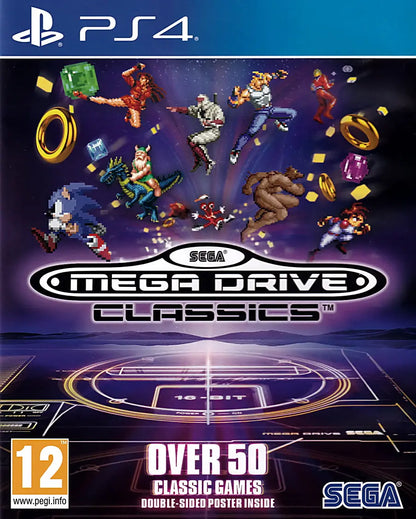 Sega Mega Drive Classics PS4 Cover Art