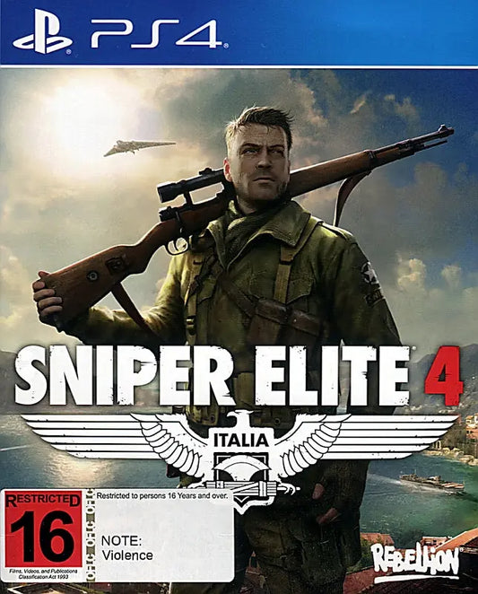 Sniper Elite 4 PS4 Cover Art