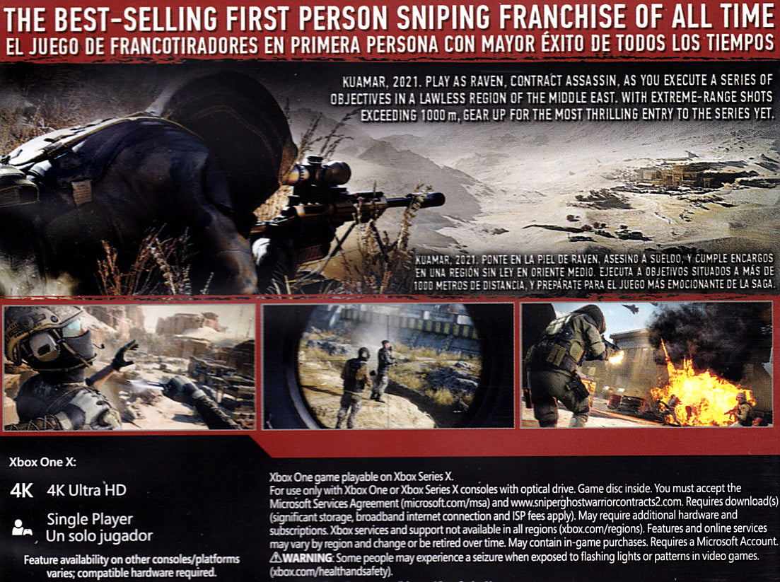 Sniper Ghost Warrior Contracts 2 Xbox One, Xbox Series X