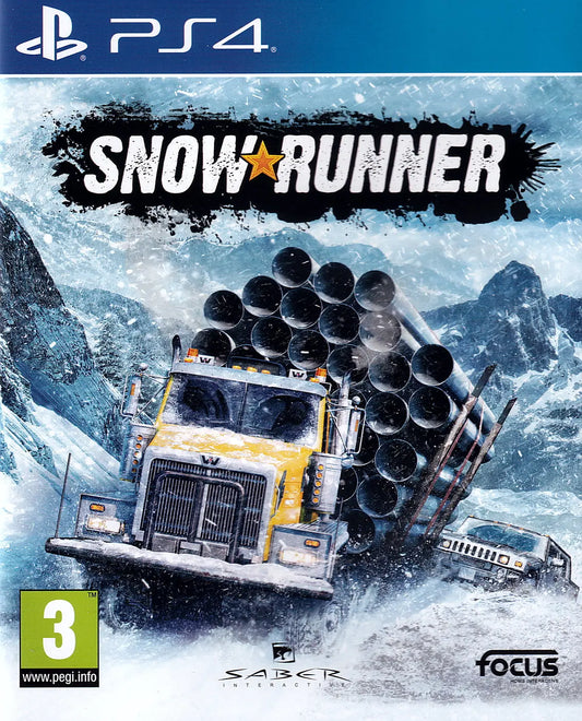 Snowrunner PS4 Cover Art