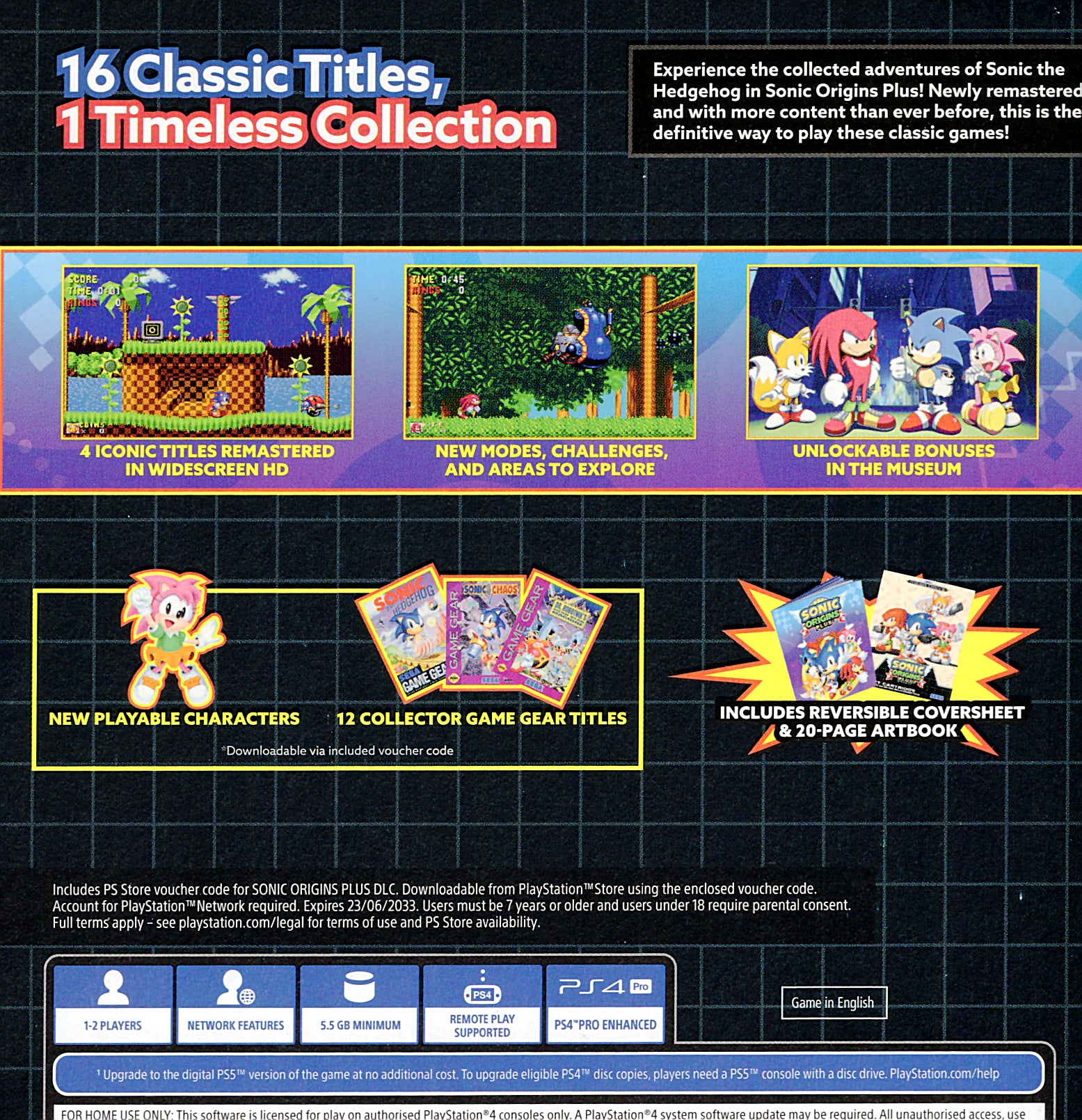 Sonic Origins Plus PS4