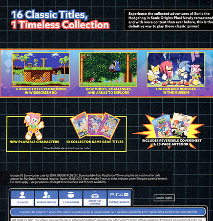 Sonic Origins Plus PS4