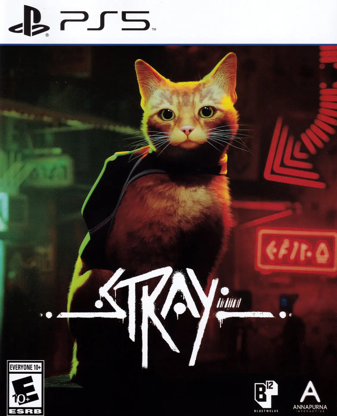 Stray PS5 Cover Art