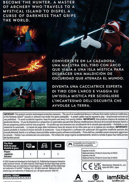 The Pathless Switch Back Cover Art