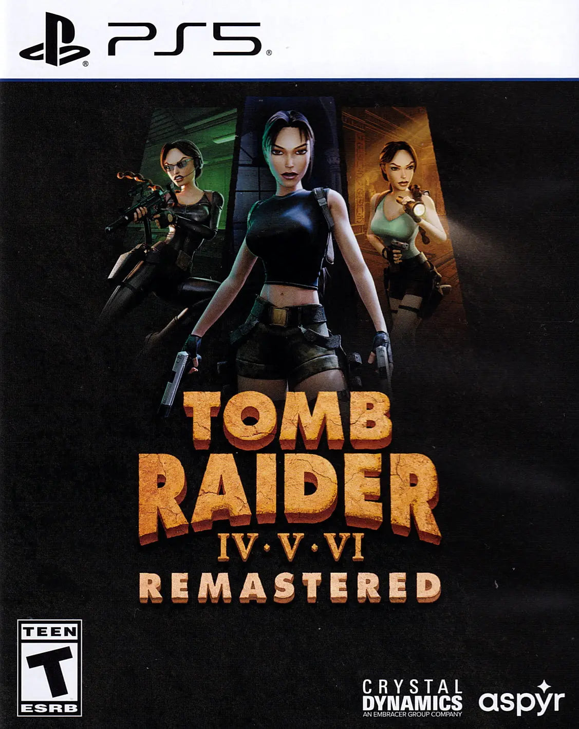 Tomb Raider IV-VI Remastered PS5 Crystal Dynamics