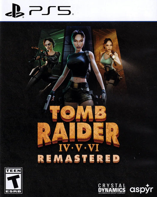 Tomb Raider IV-VI Remastered PS5 Crystal Dynamics