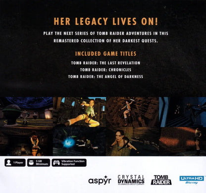 Tomb Raider IV-VI Remastered PS5 Crystal Dynamics