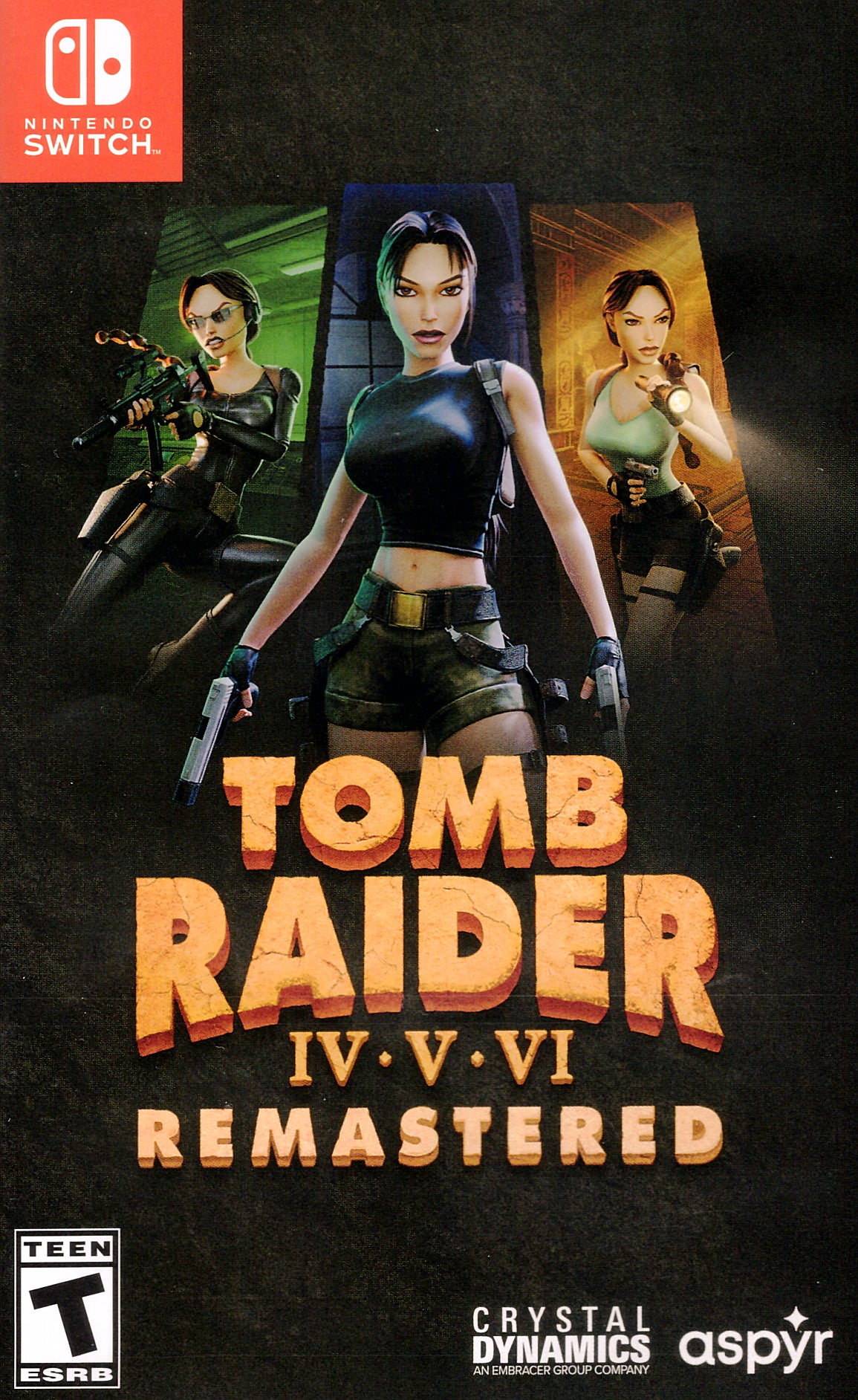 Tomb Raider IV-VI Remastered Switch