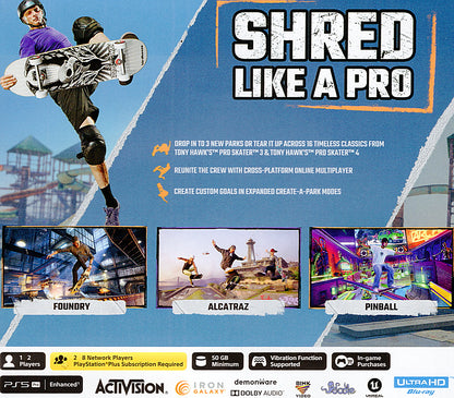 Tony Hawk's Pro Skater 3+4 PS5
