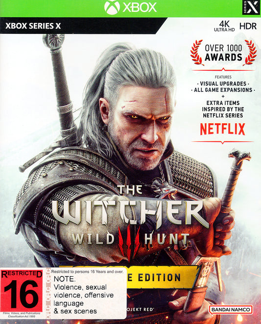 Witcher 3 Wild Hunt Complete Edition Xbox Series X