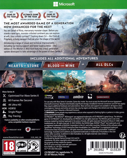 Witcher 3 Wild Hunt Complete Edition Xbox Series X