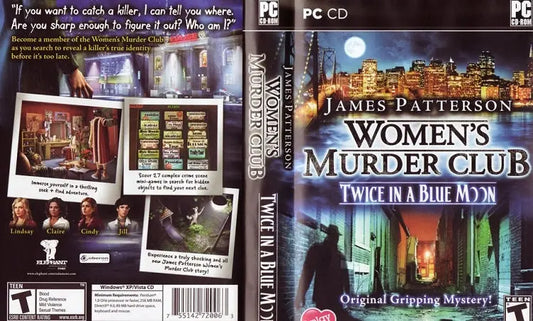Women's Murder Club Collection Twice in a Blue Moon Cover Artwork