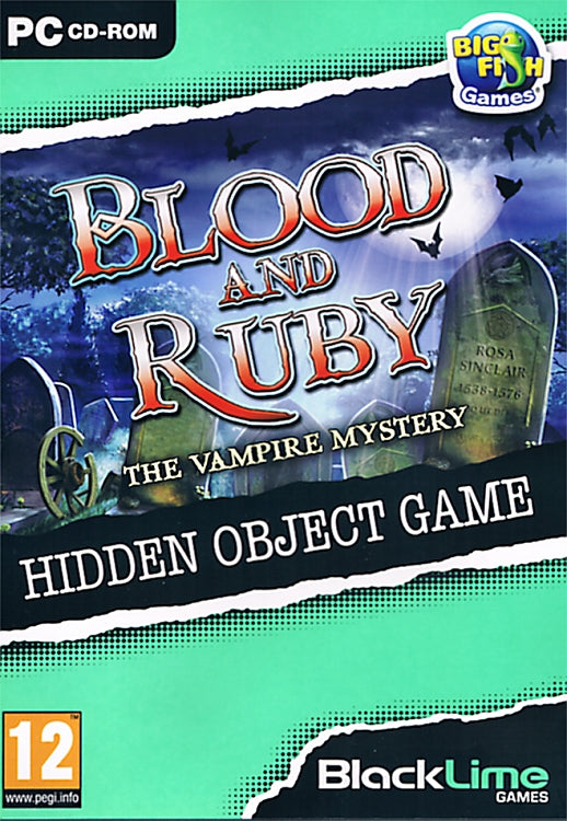 Blood and Ruby the Vampire Mystery Cover