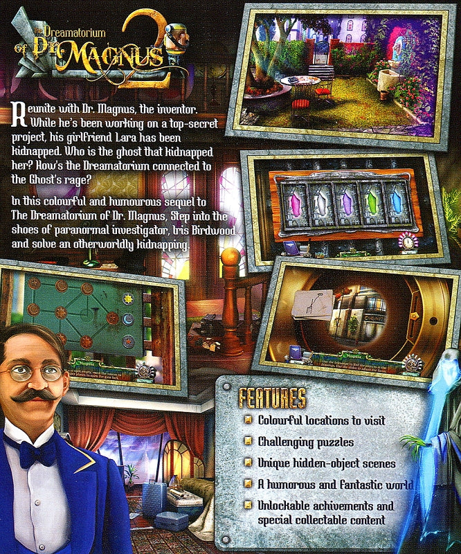 Dreamatorium of Dr Magnus 2 Back Cover Art