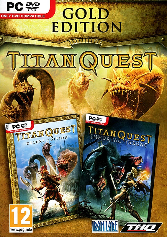 Titan Quest Gold PC Cover Art EU