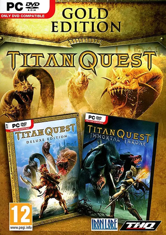 Titan Quest Gold PC Cover Art EU
